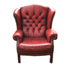 Stoel chesterfield rood